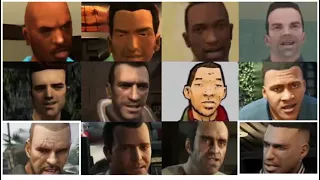 All 3D GTA Protagonists Singing "24K Magic" (DeepFake)