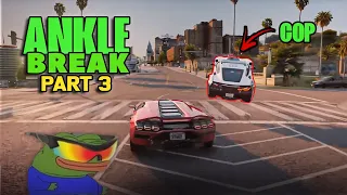 Breaking Cops Ankles Compilation Part 3 | Cheeku | GTA 5 RP