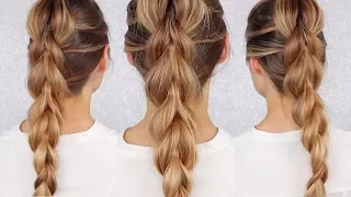 Pull Through Braid Hair Tutorial