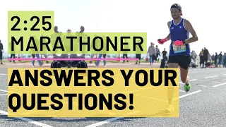 HOW I RAN A SUB 3 MARATHON, plus ANSWERING all your OTHER QUESTIONS!