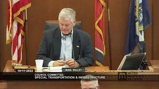 10/11/22 Special Called Transportation & Infrastructure Committee