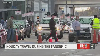 Holiday travel during the pandemic