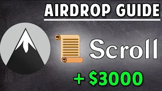 Step-by-step Scroll Airdrop Guide | 100% Free (Subtitles Tamil/Telugu etc)