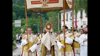 Fronleichnam 2020 Prozession im Stift Heiligenkreuz