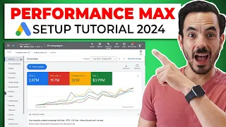 Performance Max Setup Tutorial 2024 - Full Google Ads Tutorial