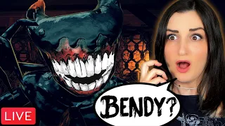 Bendy is TERRIFYING Now | Chapter 2 LIVE