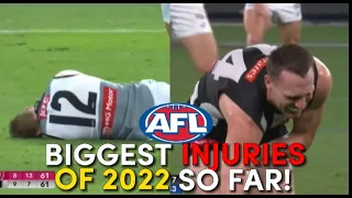 AFL BIGGEST INJURIES OF 2022 So Far