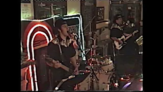 Rock this Town LIVE Stray Cat style rockabilly by "ROCK" the Flamin Cowboy