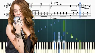 Miley Cyrus - When I Look At You - Advanced Piano Tutorial