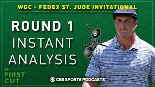 WGC-FedEx Round 1 Recap, Round 2 Preview: Watch Bryson fight some ants 🐜 + BROOKS IS BACK!!!