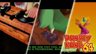 All Cutscenes - Donkey Kong 64 (N64)