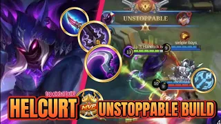 23KILLS!!!Unstoppable Build Helcurt Best Item and Emblem | top global build ~ MLBB