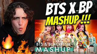 BTS & BLACKPINK -  Idol /Fire /Forever Young /As If It's Your Last MASHUP REACTION !!!