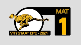 Mat 1 : Vrystaat Ope - 2024