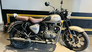 🔥2024 Royal Enfield Classic 350 Gunmetal Grey Colour Full Review ~Price Mileage~Features