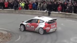 [HD] Rallye Monte Carlo 2012 - Novikov/Giraudet (Ford Fiesta WRC) - SS 15 Lantosque Luceram