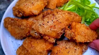 Salt And Pepper Wings Recipe #cooking