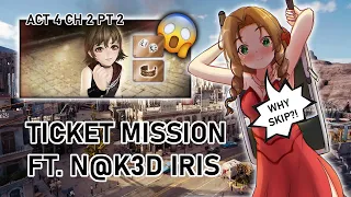 BUT WHY?! Tickers for Iris SKIPPERS 😱 | Act 4 Ch. 2 Pt. 2 SHINRYU [DFFOO]
