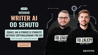 Webinar: Poznaj Writer AI od Senuto