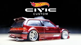 Hot wheels honda civic custom