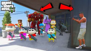 GTA 5 : Franklin Playing Chupan Chupai With Shinchan & Pinchan & SHAMBHALA in GTA 5 ! JSS GAMER