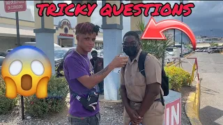 TRICKY QUESTIONS IN HALF WAY TREE  PT 2| JAMAICA