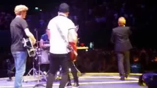 Fan plays guitar with U2 Angel of Harlem #U2ieTour