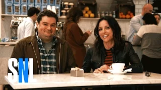 SNL Host Julia Louis-Dreyfus Gets Her Coffee Spit In