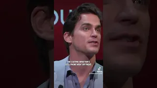 Matt Bomer talks about a Casting Director’s phone going off #audition #actor #casting  #actress
