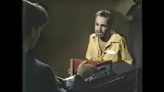 Charles Manson reacts to his old music - Charles Manson Ron Reagan Interview Clip