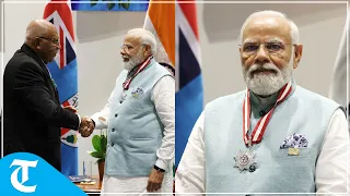 PM Modi conferred with Fiji's highest honour