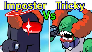 Friday Night Funkin - Tricky vs Black Impostor vs Green Imposter (FNF MOD/HARD) (Tricky x Among Us)