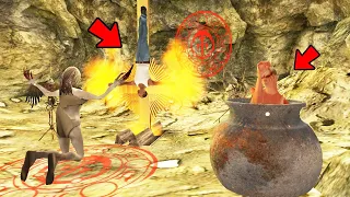 What Happens If You Visit This Cave in GTA San Andreas!(Witch Easter Egg)