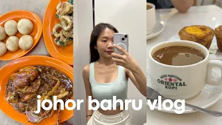 2D1N in JOHOR BAHRU | what to EAT & where to STAY, Cafes, herbal BKT, Seafood Tze Char [JB VLOG]