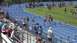 Girls 100m Hurdles Prelims| Section 1 | MSTCA Lou Tozzi Invitational