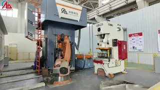 Modern hot forging production line