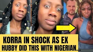 Korra obidi in shock as this happened b/w her ex husband Justin & a Nigerian lady😱