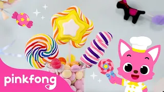 🍭How to make Lollipop with Clay | Clay Bakery | Pinkfong Clay Time