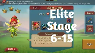 Lords mobile Elite stage 6-15 f2p|Sweet lullaby Elite stage 6-15