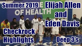 Elijah Allen and Eden Davis  Checkrock Highlights  Summer 2019