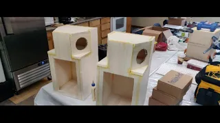 изготовление акустических колонок из дерева своими руками manufacture acoustic speakers from #shorts