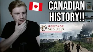 British Reaction To Heritage Minutes (Top 12 Most Viewed Videos) | Canadian History