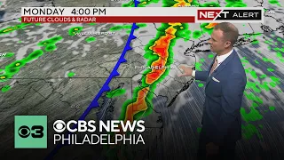 Heavy rain, hail possible with strong Memorial Day storms in Philadelphia, Delaware Valley