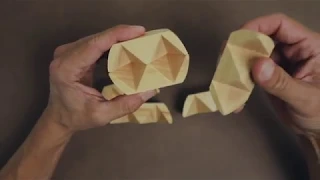 Wooden ball PUZZLE
