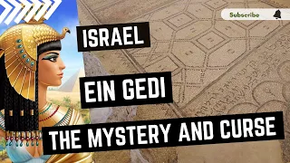 The mystery and curse of Ein Gedi. Israel. The Dead Sea.