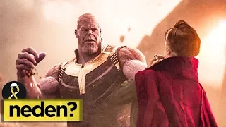 Dr  Strange Neden Thanos'u ZAMAN DÖNGÜSÜNE Almadı?