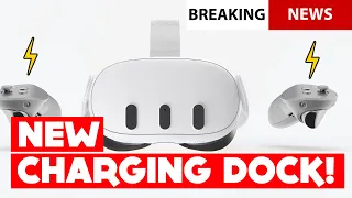 🚨BREAKING NEWS! META QUEST 3 TO COME WITH A NEW CHARGING CONTROLLER DOCK❗❗