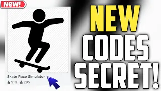 Skate Race Simulator New Codes!! | ROBLOX *SECRET* CODES