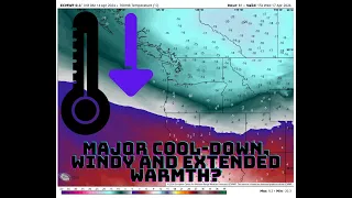 Pacific NW Weather: Major Cool-Down and then another Warmup??