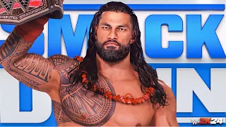 WWE 2K24 Universe Mode - SmackDown (Episode 1) | The Tribal Chief Era Begins